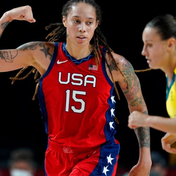 Nike Tops Nike Olympics Team Usa Basketball Brittney Griner Jersey Womens S Or M Poshmark